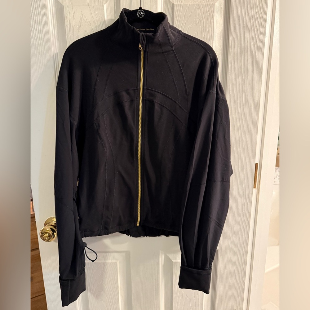 Lululemon Relaxed Define Jacket with Gold Hardware size 4